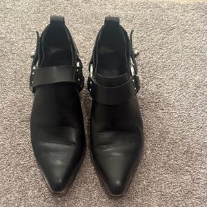 ⭐️RAG AND BONE NEW YORK BLACK LEATHER BOOTS